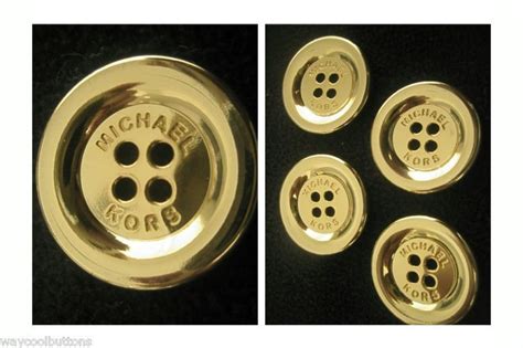 gold michael kors coat buttons|Amazon.com: Michael Kors Buttons.